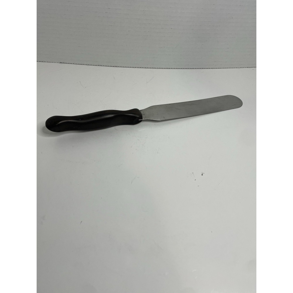 Cutco Vintage No. 1028 Cake Icing Spatula Spreader Knife Classic Brown Handle